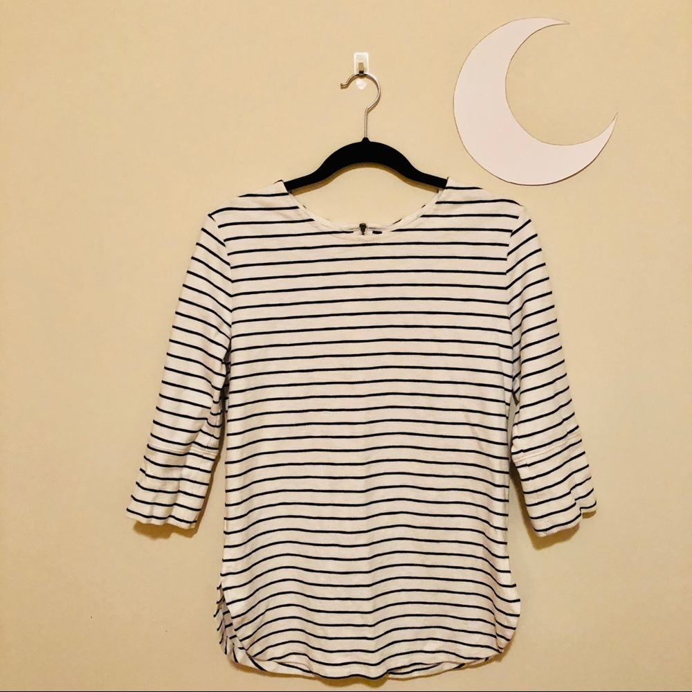 🌙 Merona Stripe Cotton Stretch Shirt